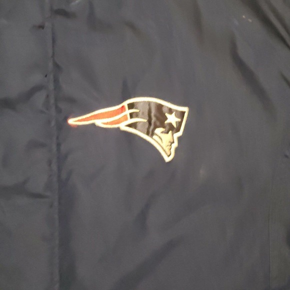 Vintage 90s GIII Carl Banks New England Patriots NFL Football Jacket Mens Sz M - Picture 2 of 11